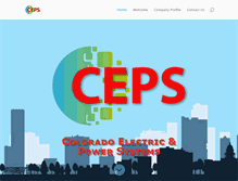 Tablet Screenshot of cepowersys.com